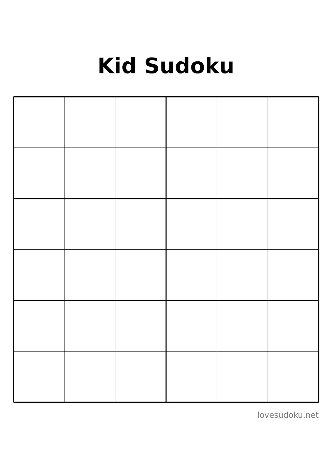 loco sudoku printable